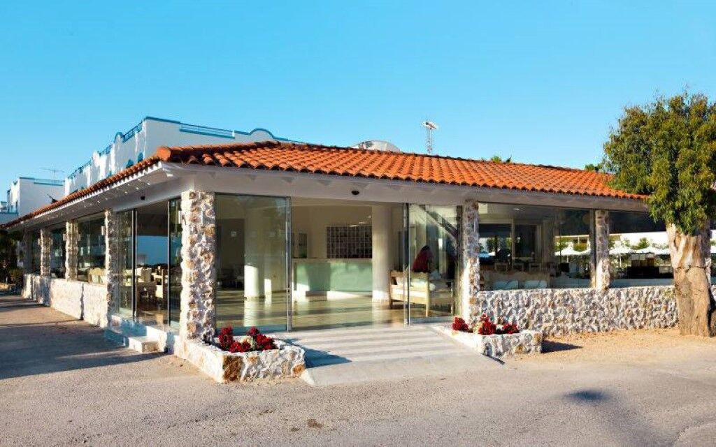 Aegean Blu Hotel & Apartments コス・タウン エクステリア 写真
